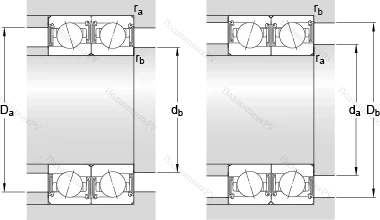 Подшипник S 71916 CE/HCP 4A