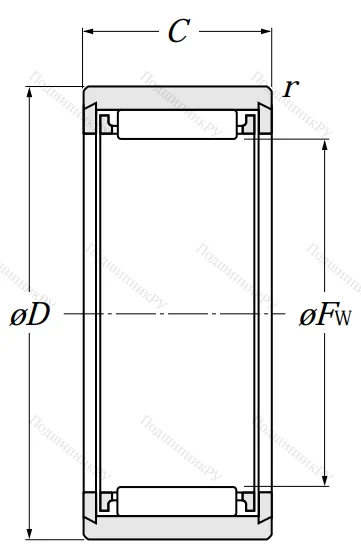Игольчатый подшипник