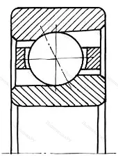 Модификация подшипника 26305К 
