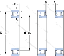 Подшипник N 1010 KTNHA/HC 5SP