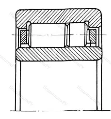 Модификация подшипника 42629/530 
