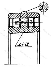 Модификация подшипника 3182115КЕ 