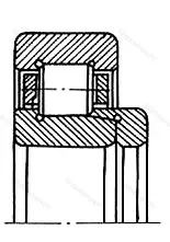 Модификация подшипника 6-2211Б1Т2 размер 55x100x21 от производителя  ГПЗ-3