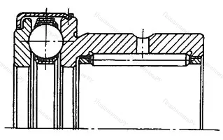 Модификация подшипника 4-564803 размер 20x30/34,5x30