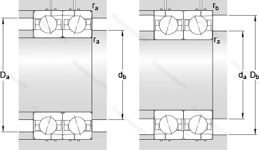 Подшипник 7008 CD/HCP 4AH