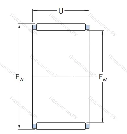 Подшипник K 7x10x10 TN