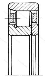Модификация подшипника 142318М размер 90x190x43