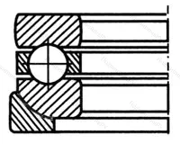 Подшипник  53212+U 212 (18212) 