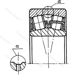 Модификация подшипника 53608Н размер 40x90x33