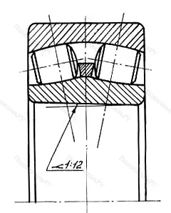 Подшипник 22320CCK размер 100x215x73