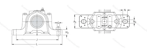Подшипниковый корпус SE 515-612 в Тольятти