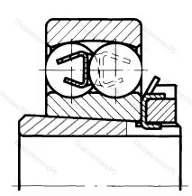 Подшипник  11511 (2212K+H 312) размер 55x110x28