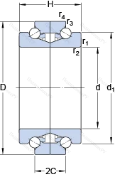 Подшипник BTW 180 CM/SP в Тольятти