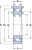 Подшипник S 7009 FW/HC