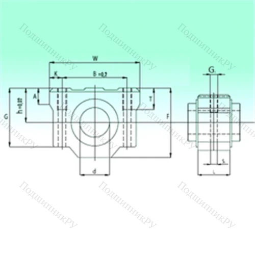 Подшипник шариковый линейный