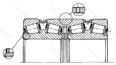 Модификация подшипника 778/750М 