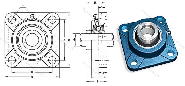 Подшипниковый узел UCF 314