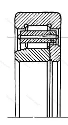 Модификация подшипника 6-2206 размер 30x62x16