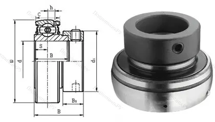 Корпусный подшипник SA 212 в Тольятти