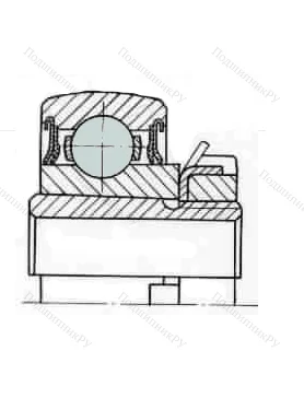Шариковый однорядный подшипник 1680204 в Тольятти