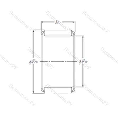 Подшипник игольчатый радиальный PCJ 333916