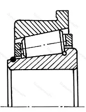 Подшипник  33208R (3067208) размер 40x80x32 от производителя  SKF