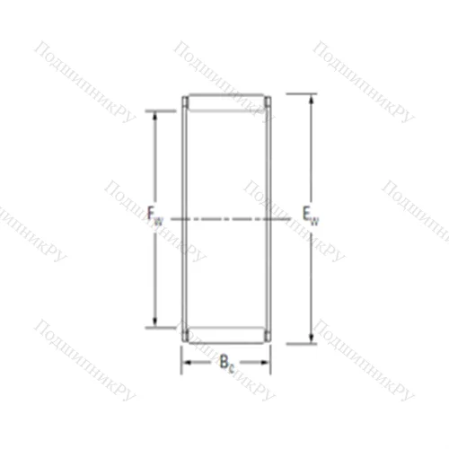 Подшипник игольчатый радиальный WJ-525816