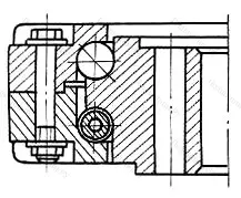 Подшипник  3789/1696 размер 1696x2200x165