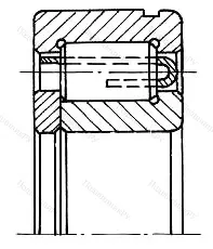 Модификация подшипника 692309КМ размер 45x100x25 ГПЗ-10
