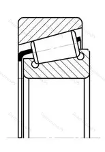 Модификация подшипника 7526М размер 130x230x67,75