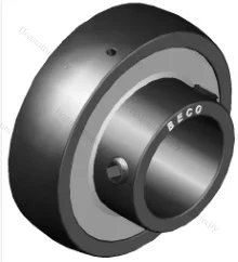 Высокотемпературный корпусной подшипник UC 210 BHTS ZZ 280° BECO в Тольятти