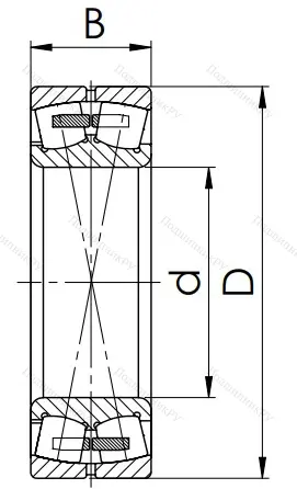 Сферический роликовый подшипник 3507 АМН (22207 MBW 33) в Тольятти
