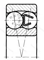 Подшипник  1524 (2224) размер 120x215x58