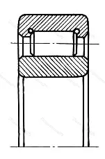 Подшипник  732208 размер 40x80x18 от производителя  ГПЗ-4