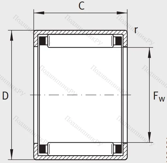 Игольчатый подшипник