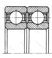 Модификация подшипника 25-190209Ю9 размер 45x85x38 от производителя  ГПЗ-1
