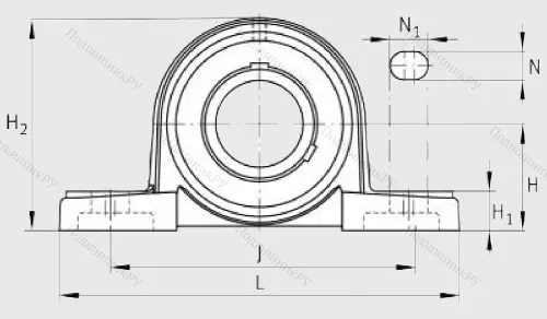 Подшипниковый узел UCP 212 J 7 в Тольятти