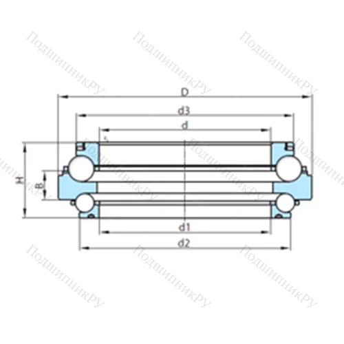 Подшипник шариковый радиально-упорный  212-305