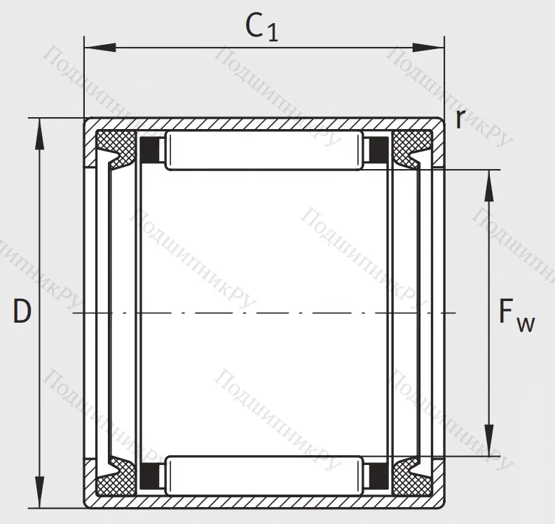 Игольчатый подшипник
