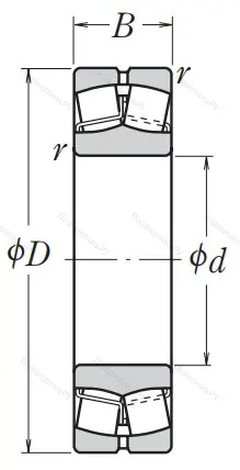 Сферический роликовый подшипник