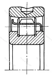 Модификация подшипника 402310КМ 