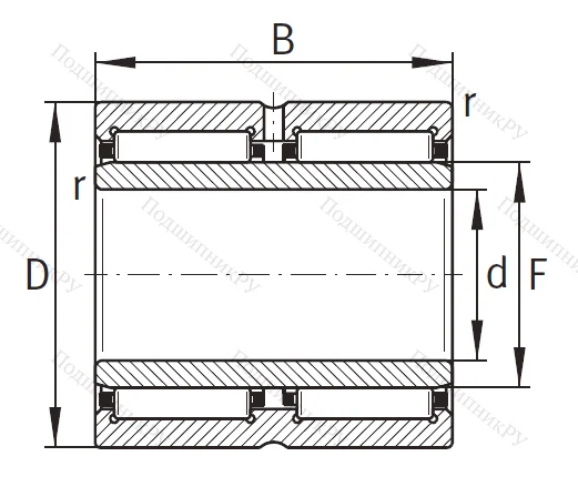 Игольчатый подшипник