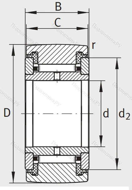 Игольчатый подшипник