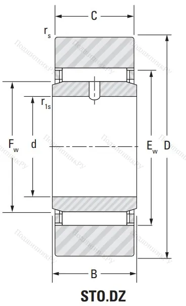 Подшипник STO 6 DZ