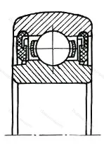 Модификация подшипника 6-1580209А размер 45x85x21