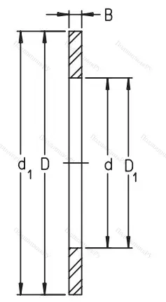 Игольчатый подшипник упорное кольцо LS 4060 от производителя  INA