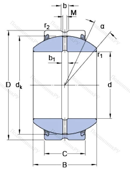 Шарнирный подшипник