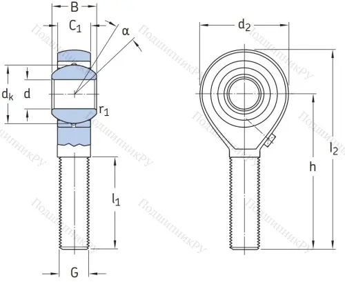 Шарнирная головка POS 8 L в Тольятти