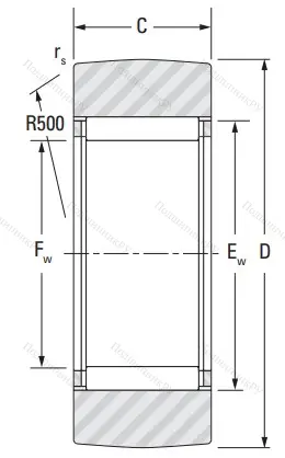 Подшипник RSTO 17