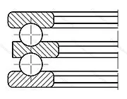 Подшипник  52212 (38212) 